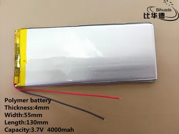 1 бр. литиеви Полимерни батерии 3,7 4000 ма 4055130 За Акумулаторна литиево-йонна клетка 7 см и 8 см 9 см