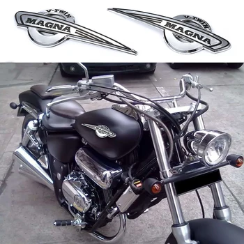 1 Комплект Мотоциклетни Хромированных Горивни Газови Резервоарите Емблемата на Иконата Украса 3D стикери Стикери За Honda STEED vlx използваните 400/600 Ляв и Десен