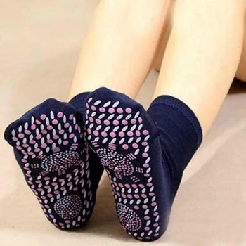 2 Броя Удобни Чорапи с електрически отопляеми От Памук 22*12*1 см/8.66*4.72*0.39 в износоустойчивост от масажи чорапи с гореща прижиганием