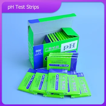 (20 бр./лот) 80 ленти pH тест ленти Пълен измерване на PH PH Контролер 1-14-ти Показател Лакмусова хартия, Определени за пречистване на вода и почви