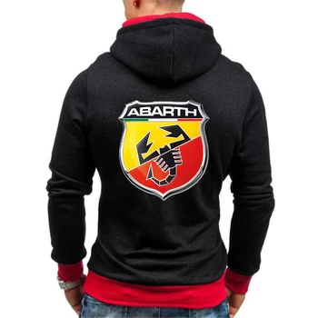 2022 ABARTH Логото на Свободни Мъжки Блузи, Спортен Пуловер За Джогинг Есенна Hoody С Качулка За Мъже Обикновена Качулки 5