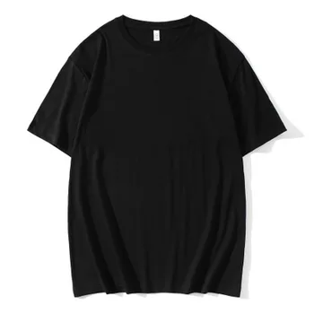 2022 нова лятна дамска тениска с къс ръкав, женски монофонични топ с кръгло деколте, женска риза с аппликацией