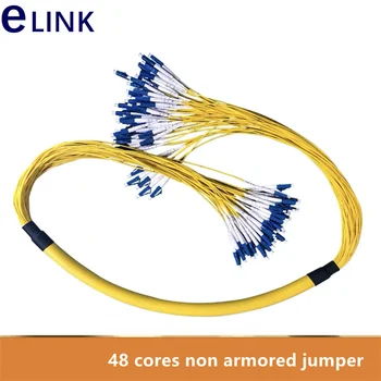 30 м 48 ядра fiber patch-кабели SM в комплект скок LC SC ФК ST 48 кабел 2,0 мм Однорежимный оптичен пач-тел 48C комплект
