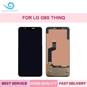 6,21 инча Нов Оригинален AMOLED За LG G8S ThinQ LCD G810 G810EAW Сензорен Дисплей Дигитайзер Компонент е Заменен с друг