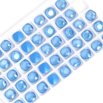8 Мм Бонбони Цвят Апликация Crystal Точка Назад и кристали За Декорация на Нокти Облекло Стъклени Камъни Художествена Украса
