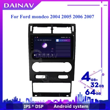 Android Кола DVD Мултимедиен Плеър Авторадио стерео За Ford Mondeo 2004 2005 2006 2007 Автомобилен Радиоприемник GPS Навигация