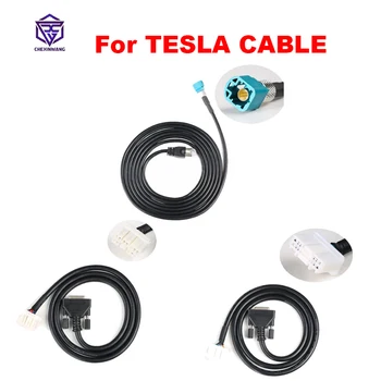 Autel TESKIT за модели Tesla S и X Диагностични адаптерные кабели работят с MaxiSys Ultra MS909 MS919 Ultra 908S Pro 980S