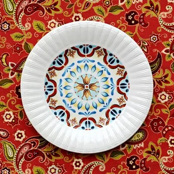 Earendil/Богемская керамични съдове/декоративна чиния rosalind na малка западна храна/закуски