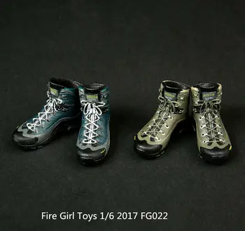 Fire Girl Toys 1/6-аз съм Модел на бойни обувки FG022 Женски войник Melo за 12 