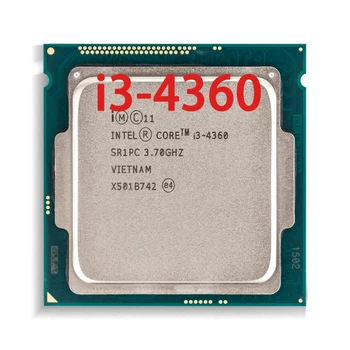 Intel Core i3-4360 i3 4360 3,7 Ghz Двуядрен четырехпоточный процесор 4M 54W LGA 1150