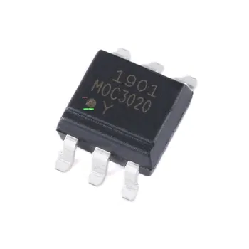Moc3020s-ta1 MOC3020S 100шт SMD-6 трехконтактный двупосочни тиристорный почивен чип оптрона 100% оригинал