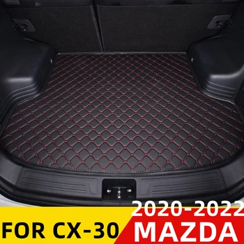 Авто Подложка За Багажника на Mazda CX-30 CX30 2020-2022, Плосък Страничен Водоустойчив Задната Транспортна Капачка, Подложка за Килими, Аксесоари АВТО за Опашката, Подложка за Багажника