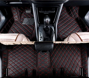 Високо качество! Обичай специални автомобилни постелки за Hyundai Santa Fe 5 seat 2017-2013 водоустойчив трайни килими за Santafe 2016