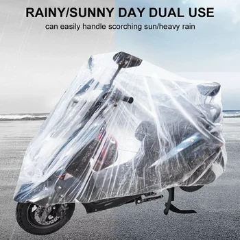 Делото Всепогодная Водоустойчив Мотоциклетът Капак Мотор Скутер Протектор За Предотвратяване На Дъжд Слънцето Кал И Аксесоари За Мотоциклети