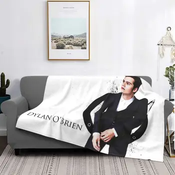 Дилън о ' Брайън Актьор Одеяло Фланелевое Забавно Дышащее Наметала Одеяла за Зимни Покривки за легло