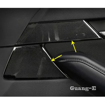 За Mazda CX-30 CX30 2020 2021 2022 2023 Стайлинг Врати От Неръждаема Стомана във Вътрешността на Аудио Говори Тръба Звукова Кутията Пръстен Кръг Покритие