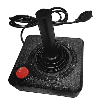 Игри Джойстик контролер за Atari 2600 Game Балансьор с 4-позиционни клавишни превключватели лост и с едно натискане на бутон за действие Ретро геймпад