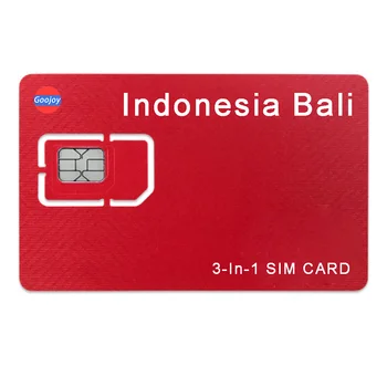 Индонезия, Бали Предплатена Сим-карта, 4G Бали Данни Сим-карти, Бали Неограничен Интернет Данни, Индонезия Бали Заминават За чужбина Traval Сим-Карта на Данни