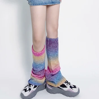 Карамел Цвят, Гети Наклон Цвят, Възли Преливащи Y2k, Японски Чорапи За Теле, Вълнени Чорапи, Покривка За Крака, Аксесоари Jk 5