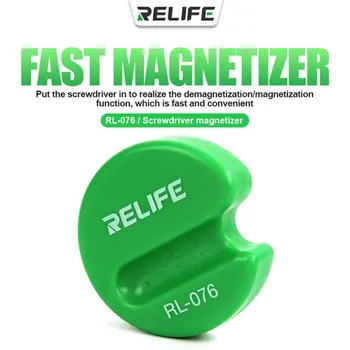Намагничиватель отвертки RELIFE RL-076 Малък и преносим магнитен здрав Поставете отвертка, за да изпълни d.g.