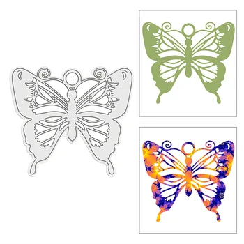 Нов Голям Тънък Papilio Пеперуда САМ Занаят Мухъл 2021 Метални Режещи Печати за Scrapbooking и Производство на пощенски Картички Декор Преге Без Печати