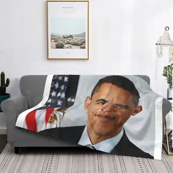 Одеяло На Барак Супер Меко Топло Лесно Доловими Красив Портрет На Барак Обама Е Красив Портрет На Барак Обама Приятен