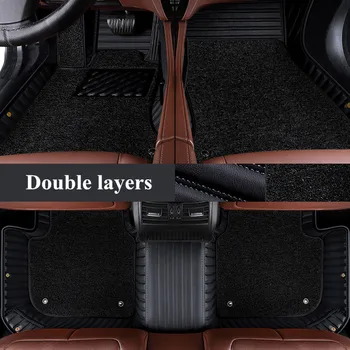 Отлично качество! Специални автомобилни постелки по поръчка за Mazda 6 2020-2014 водоустойчив двуслойни килими за Mazda 6 2019, Безплатна доставка