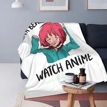Това е един прекрасен ден За гледане на Anime Наметала Одеяло с 3D принтом диван спалня декоративно одеяло за деца и възрастни Коледен подарък 1