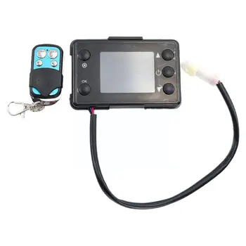 Универсален 12 В 3/5/8 кВт LCD Монитор Ръчната Нагревател Цифров Ключ на Автомобила Нагревательное Устройство Контролер За Кола на Пистата Воздухонагреватель W2q3