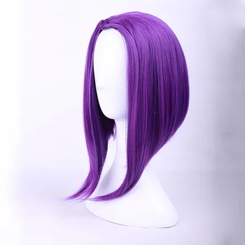 Хелоуин Нови Млади Титани жени Гарван cosplay перука ролева игра в стил лилаво коса 0